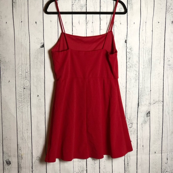 Red Mini Dress - Picture 2 of 3